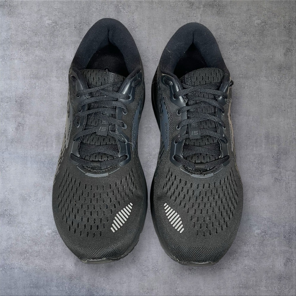 Brooks Addiction GTS 15 Mens Size 11.5EE Black Athletic Running Shoes Sneakers - Picture 2 of 9